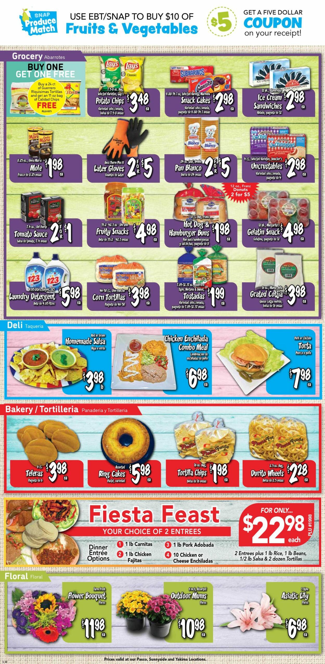 Fiesta Foods SuperMarkets Ad from 09/21/2022