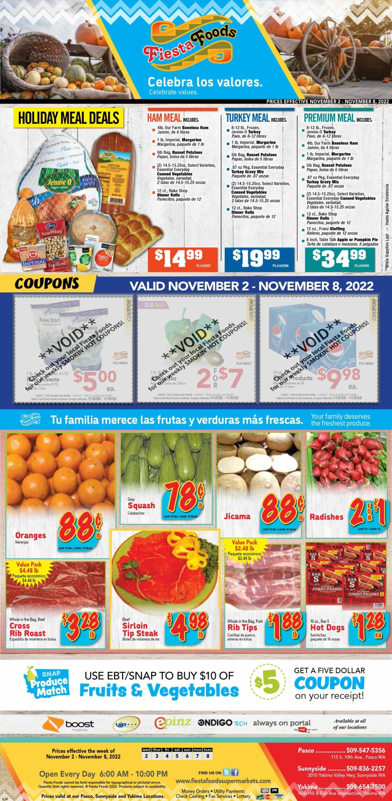 Fiesta Foods SuperMarkets Ad from 11/02/2022