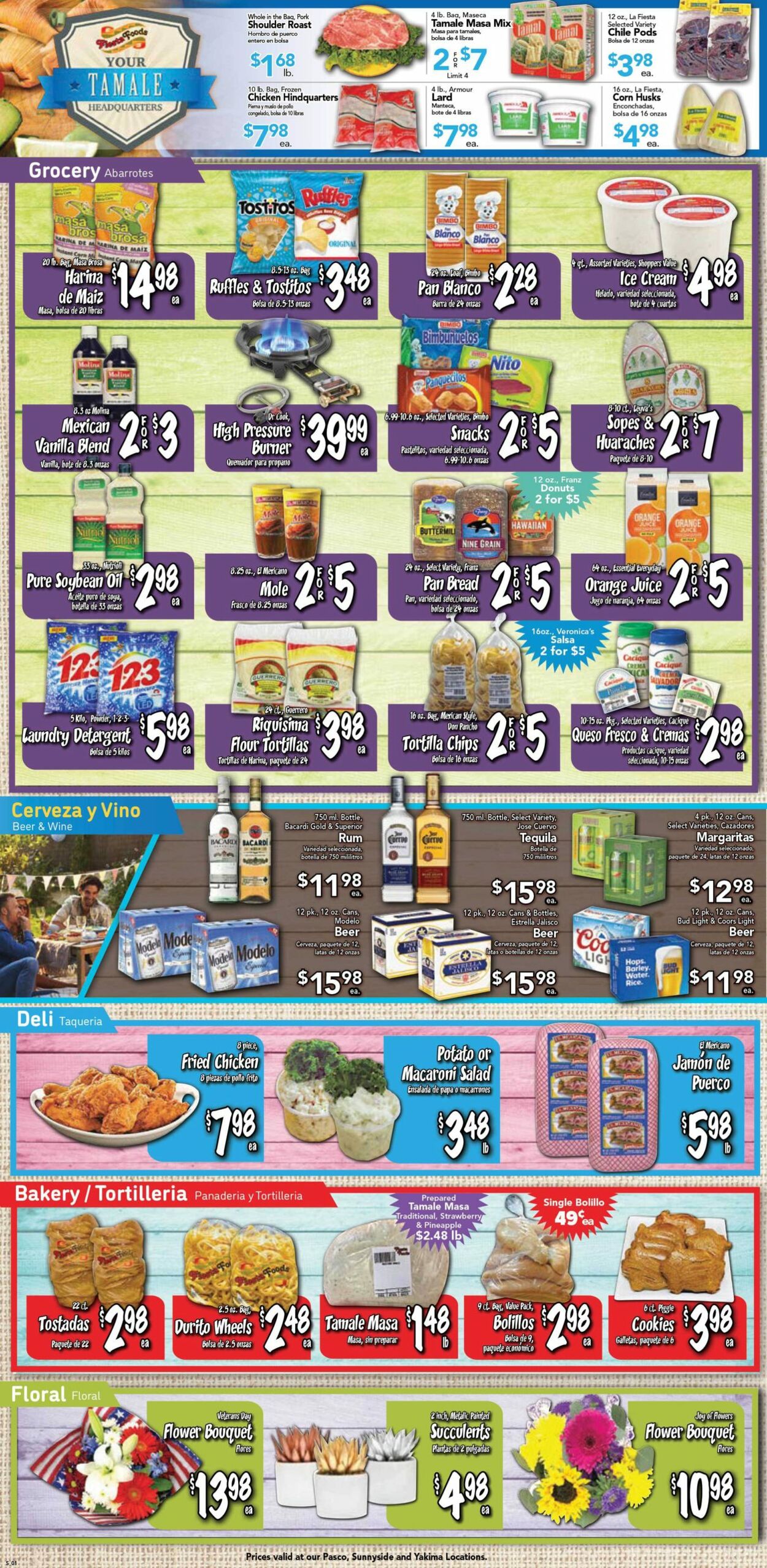Fiesta Foods SuperMarkets Ad from 11/09/2022