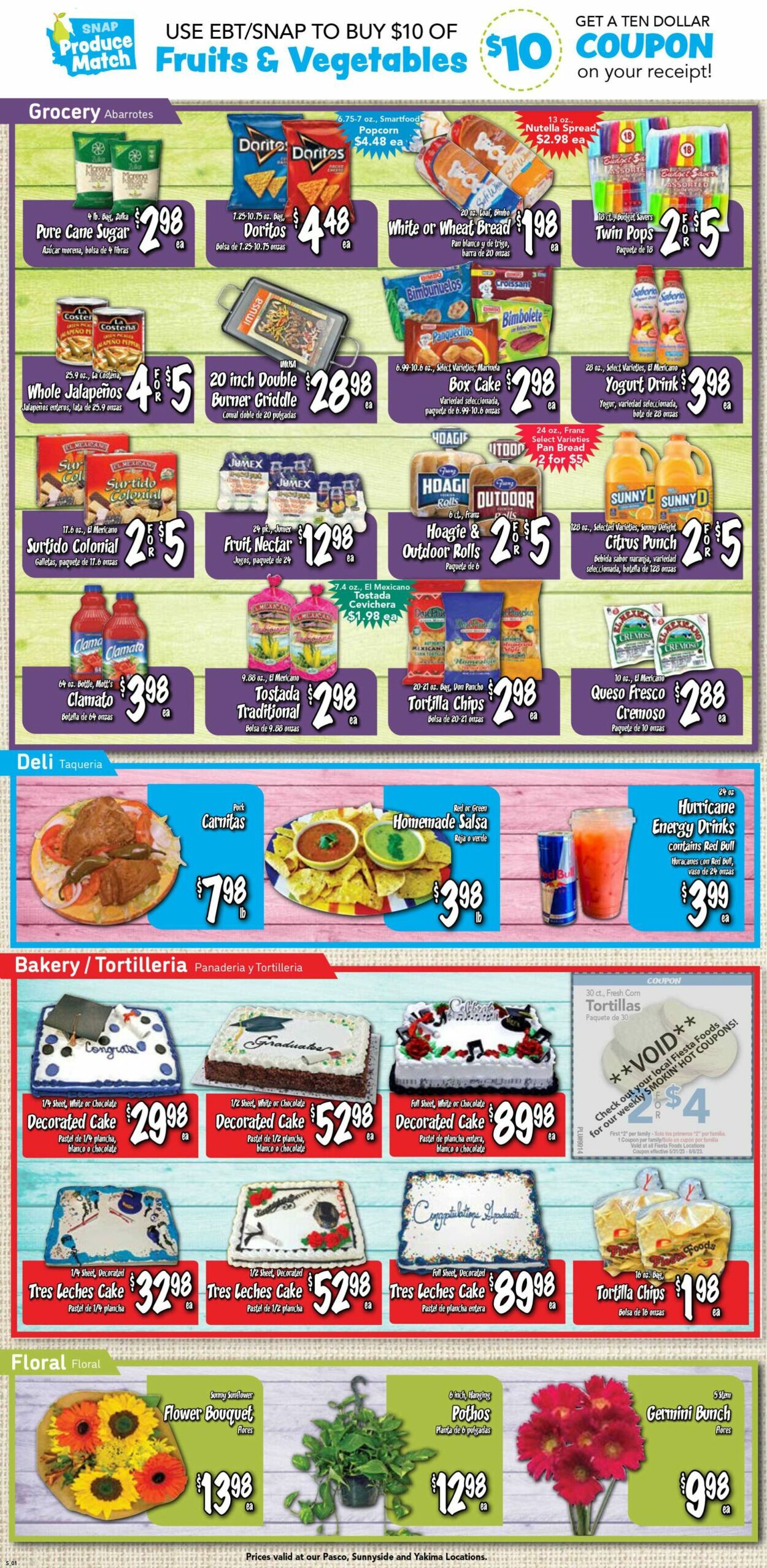 Fiesta Foods SuperMarkets Ad from 05/31/2023