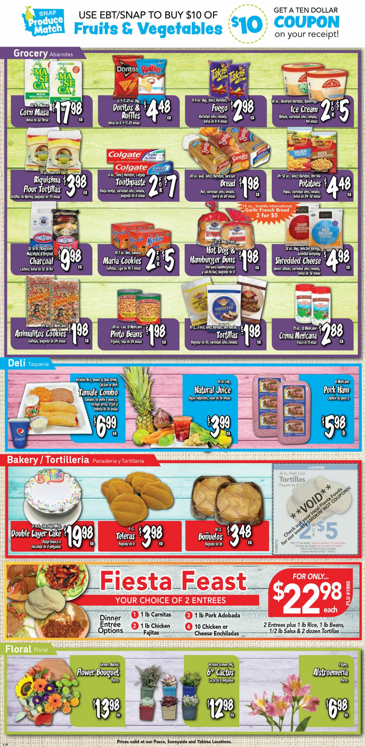 Fiesta Foods SuperMarkets Ad from 06/14/2023