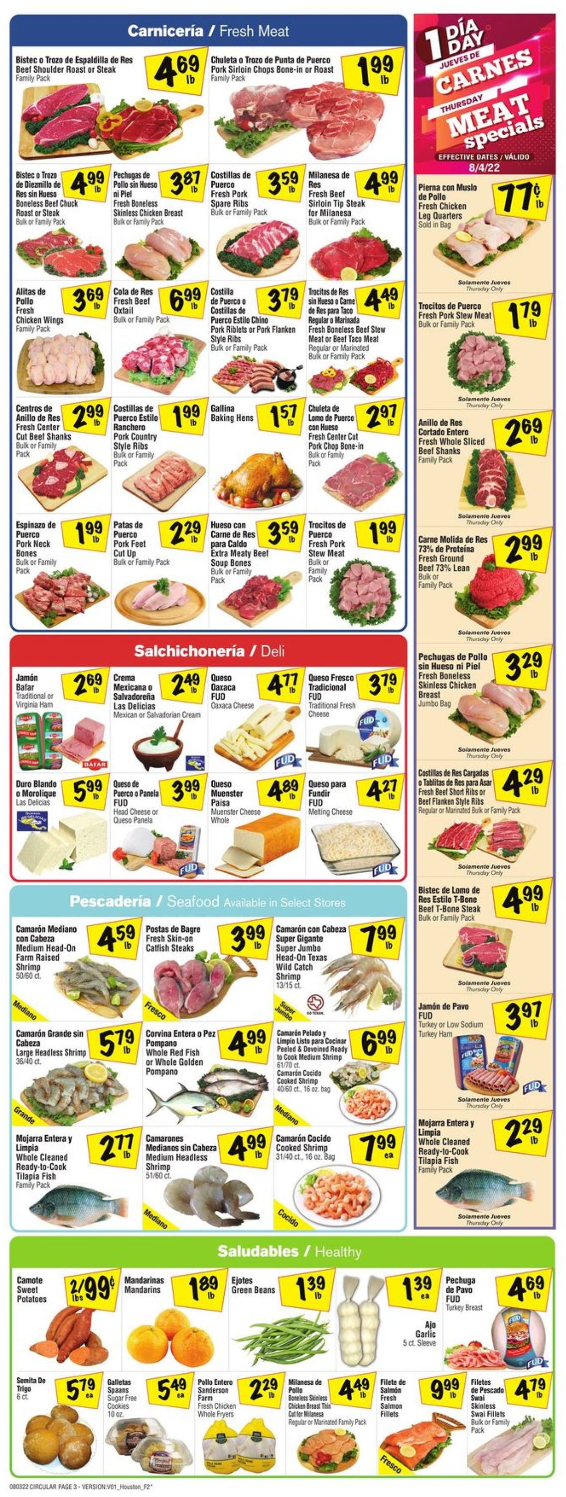 Fiesta Mart Ad from 08/03/2022
