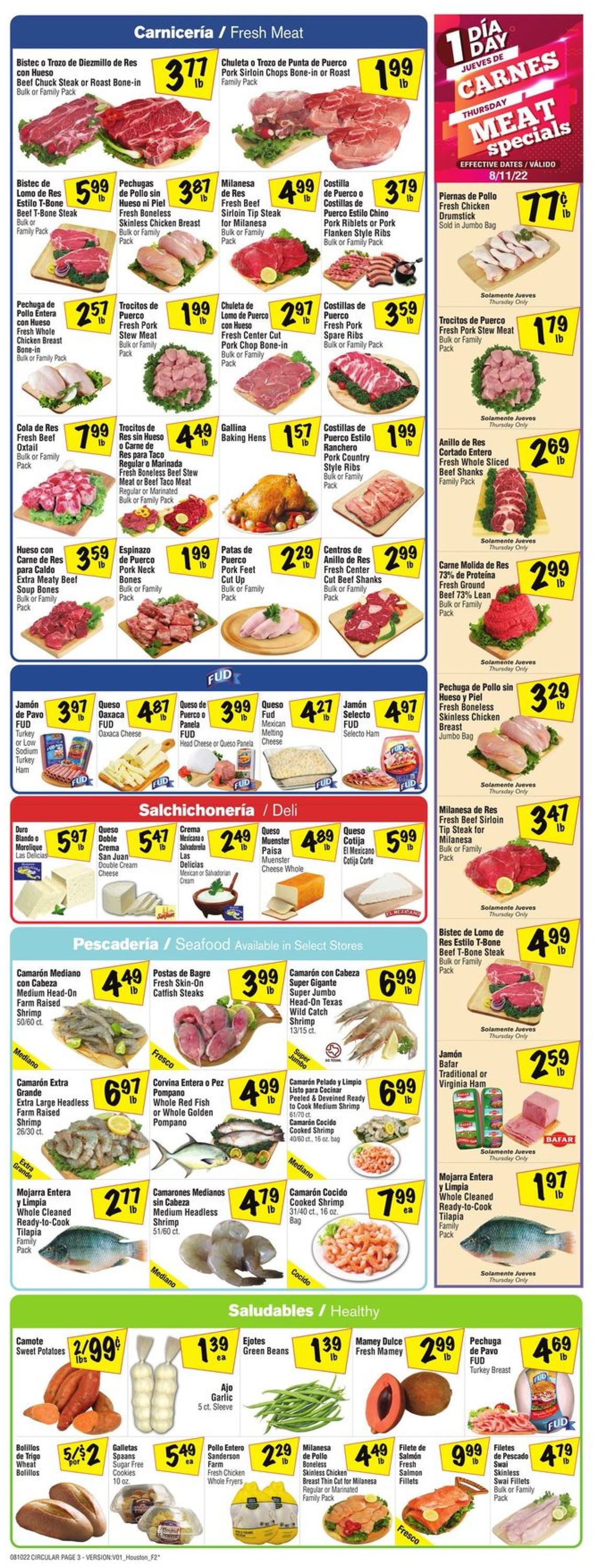 Fiesta Mart Ad from 08/10/2022