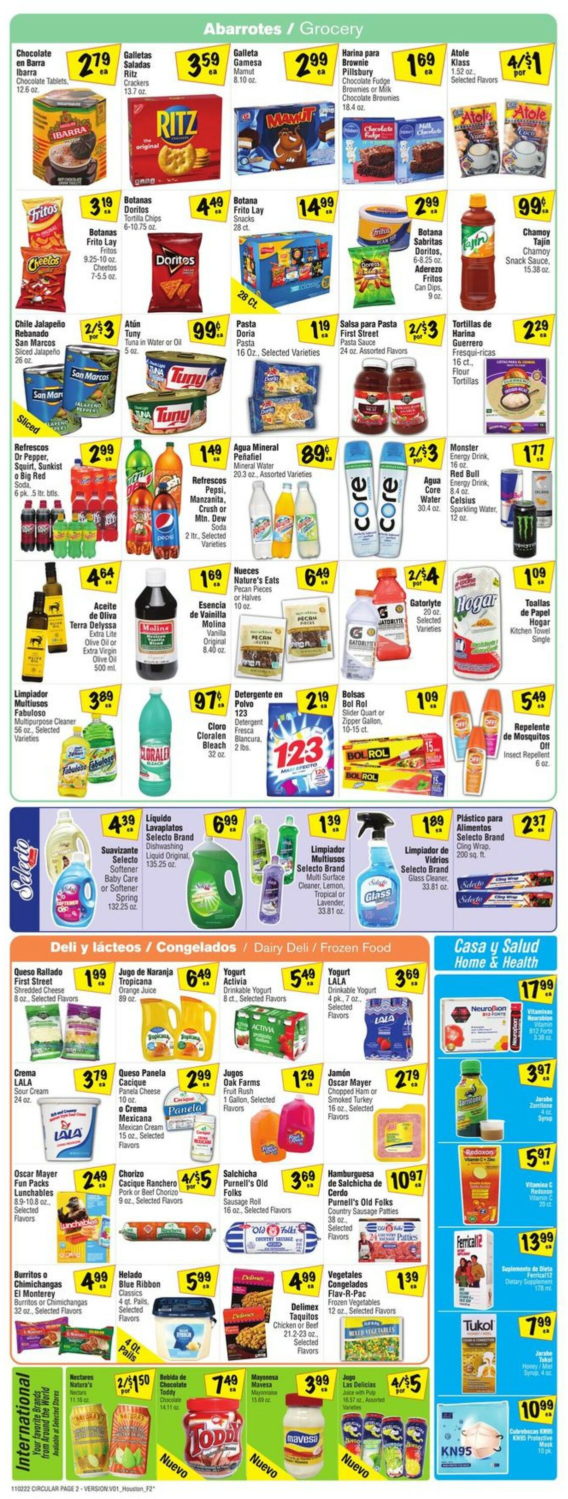 Fiesta Mart Ad from 11/02/2022