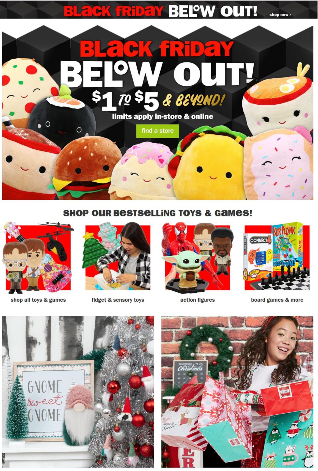Five Below Ad from 11/26/2021