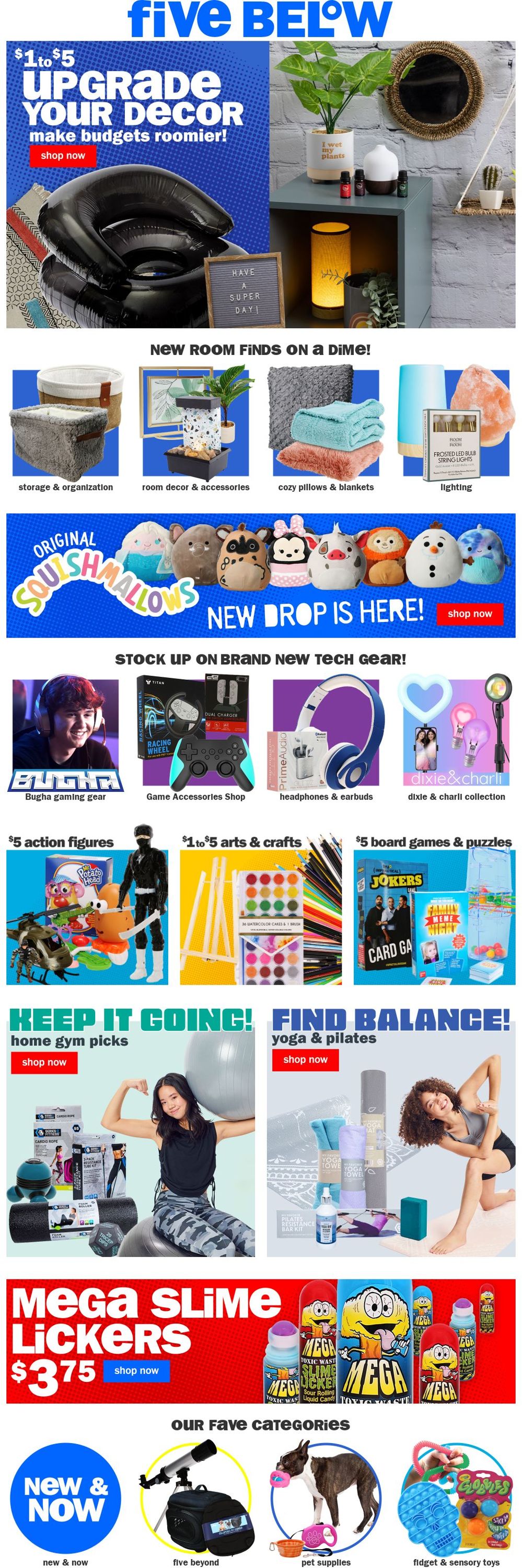 Five Below Ad from 02/16/2022