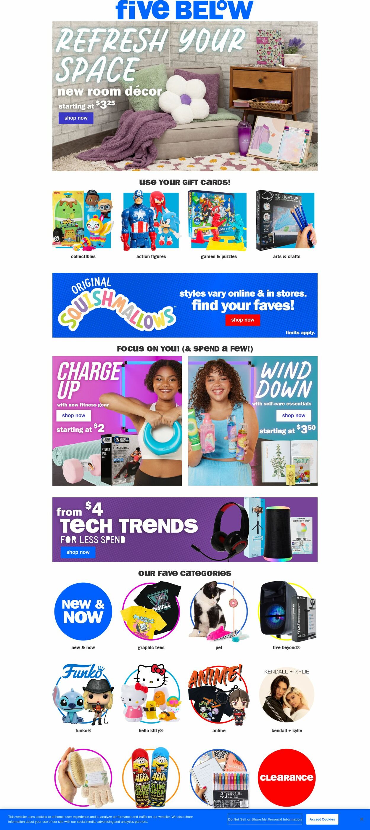 Five Below Ad from 01/05/2023