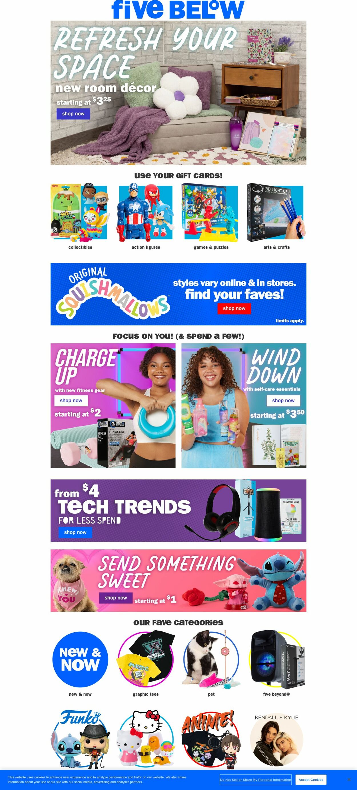 Five Below Ad from 01/11/2023