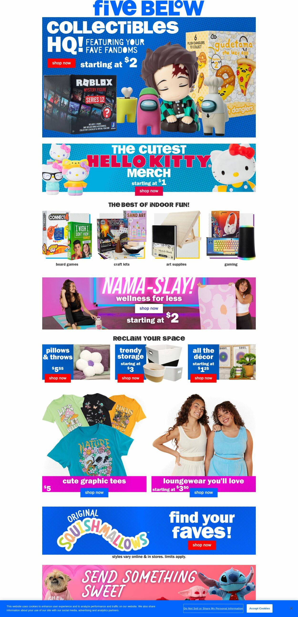 Five Below Ad from 01/18/2023