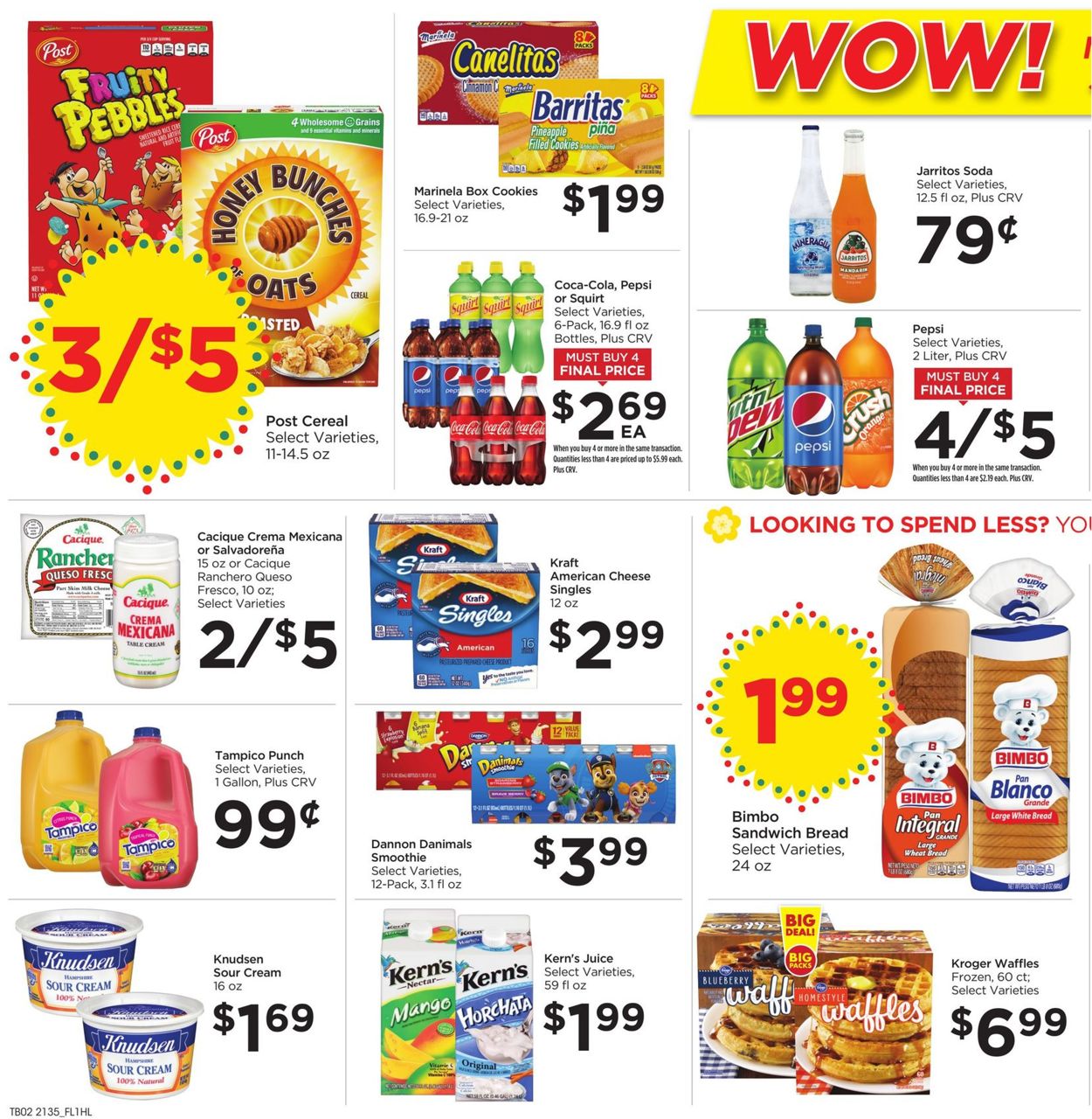 Food 4 Less Ad from 09/29/2021