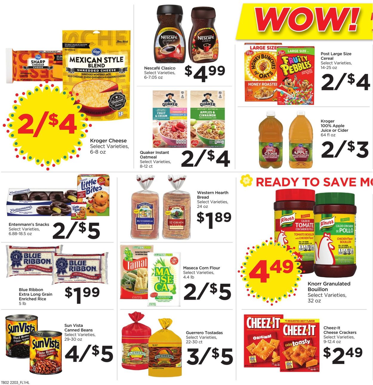 Food 4 Less Ad from 02/16/2022