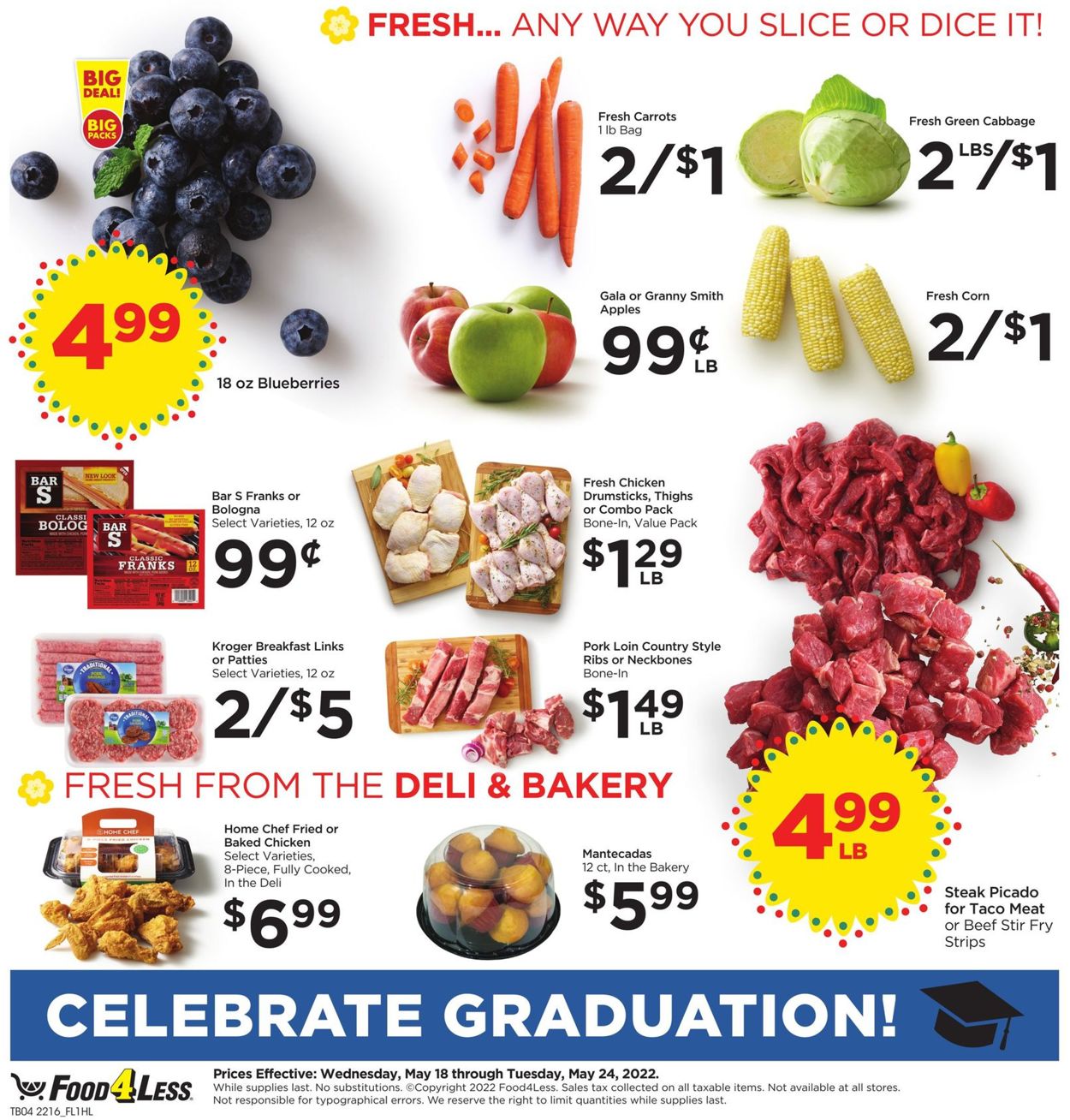 Food 4 Less Ad from 05/18/2022