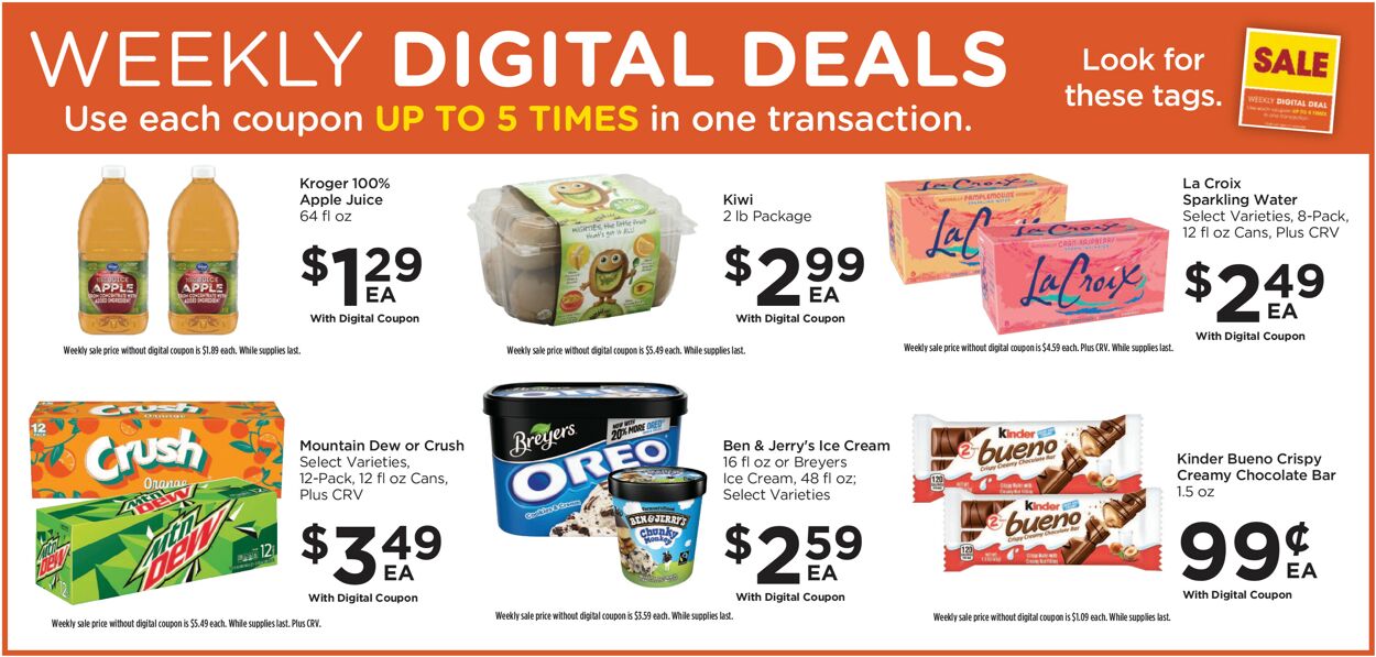 Food 4 Less Ad from 10/19/2022