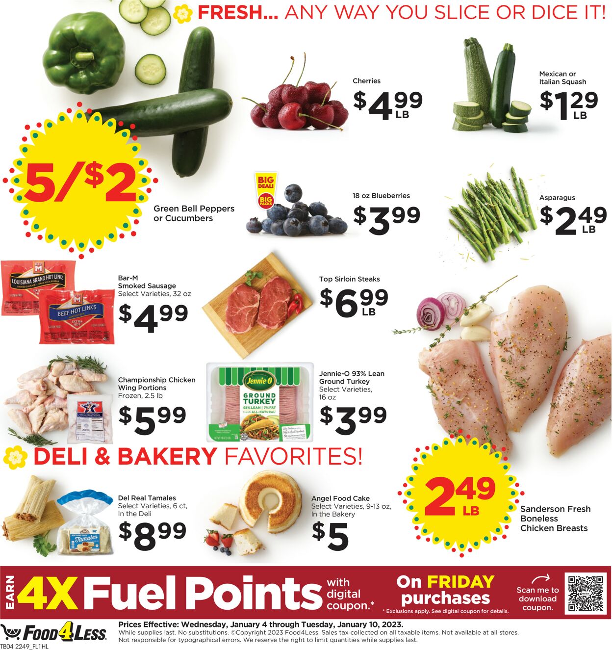 Food 4 Less Ad from 01/04/2023