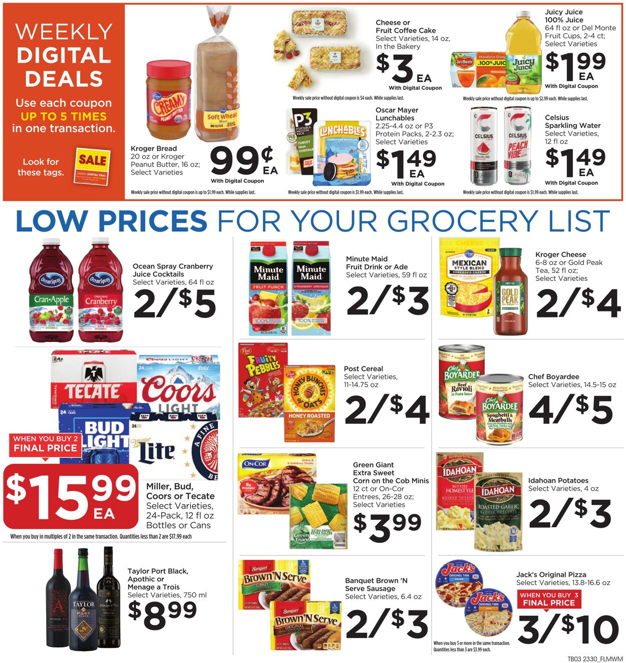 Food 4 Less Ad from 08/23/2023