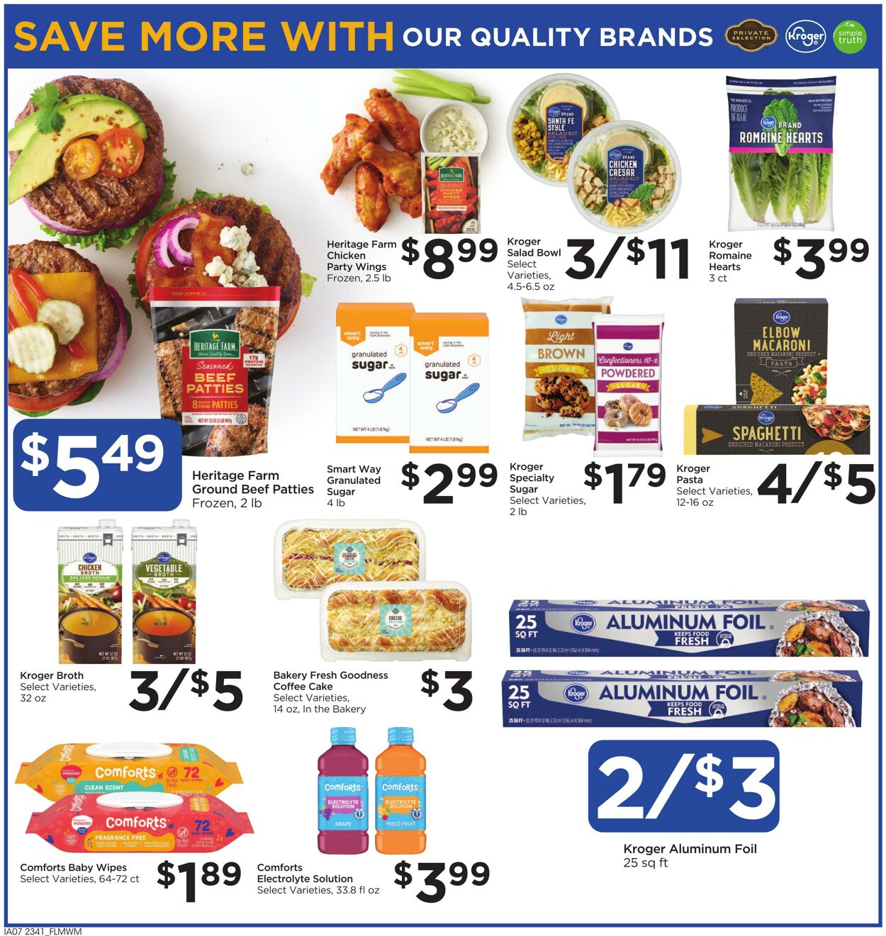 Food 4 Less Ad from 11/08/2023