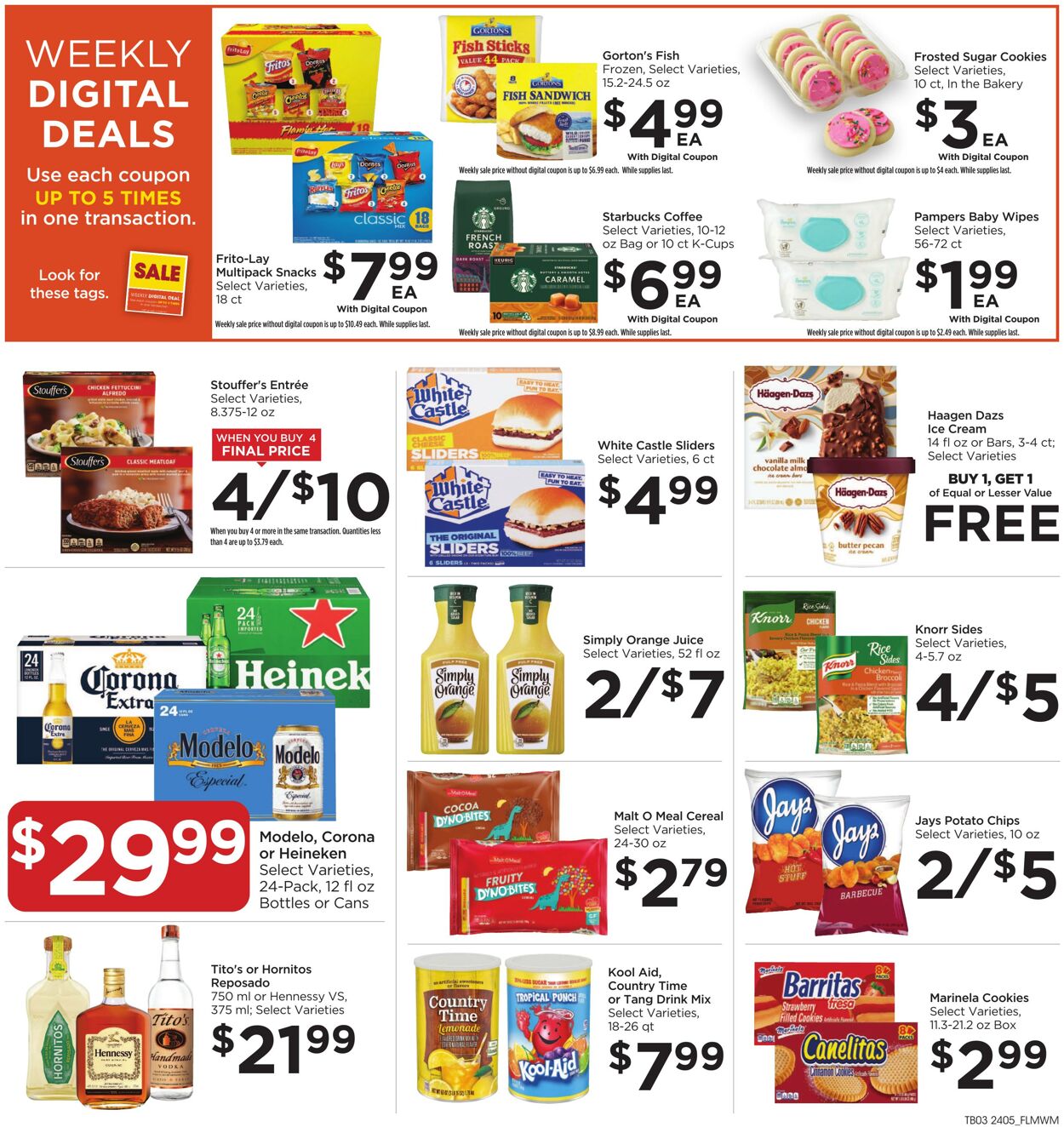 Food 4 Less Ad from 03/06/2024
