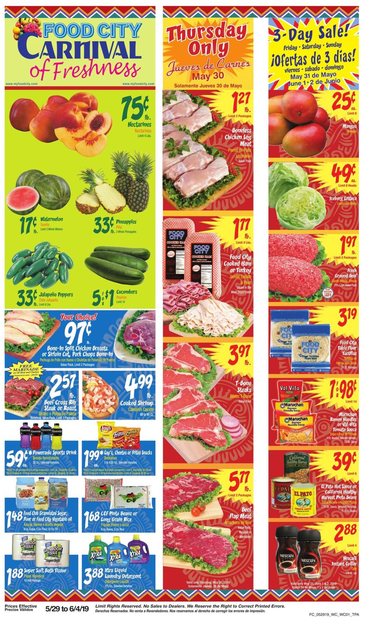 Food City Ad from 05/29/2019