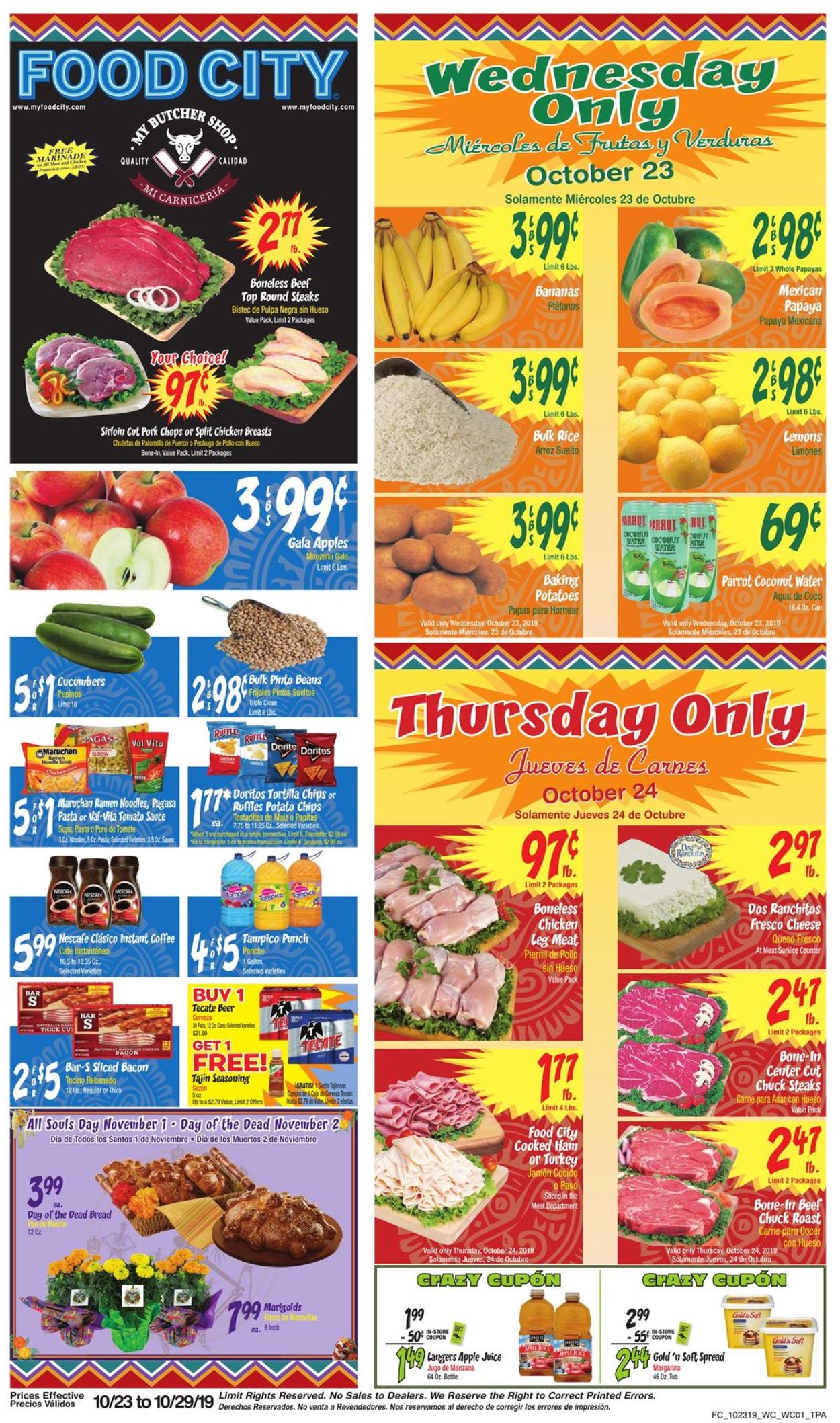 Food City Ad from 10/23/2019