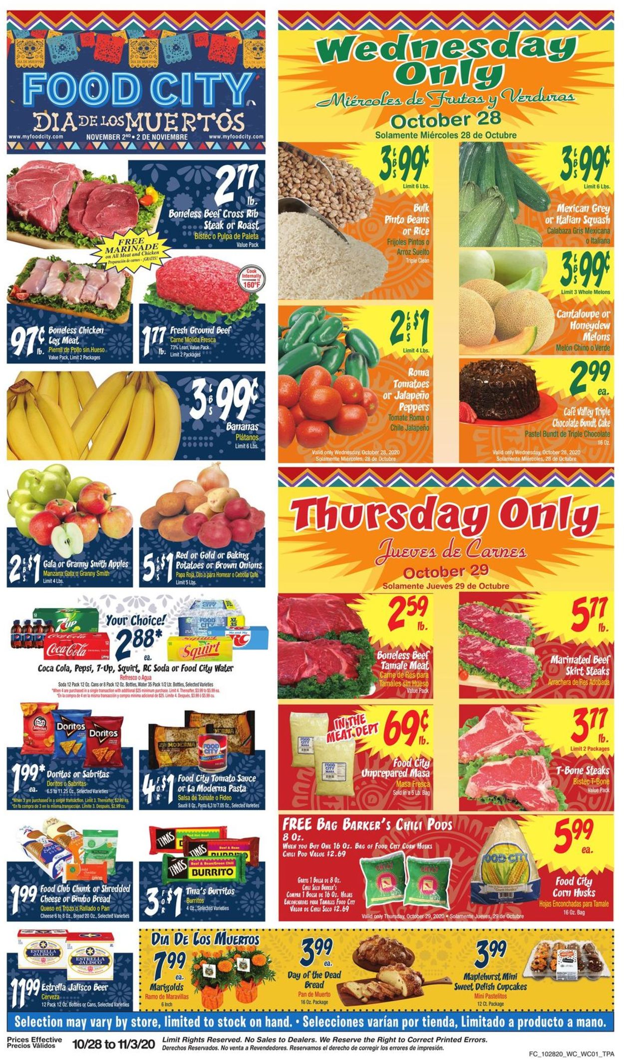 Food City Ad from 10/28/2020