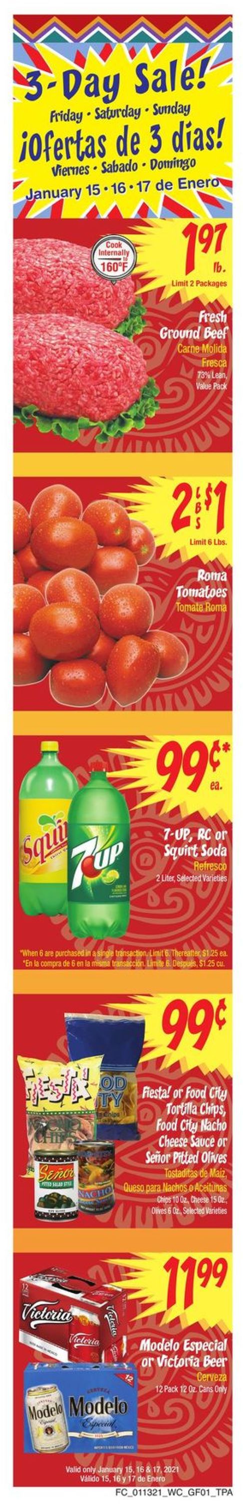 Food City Ad from 01/13/2021