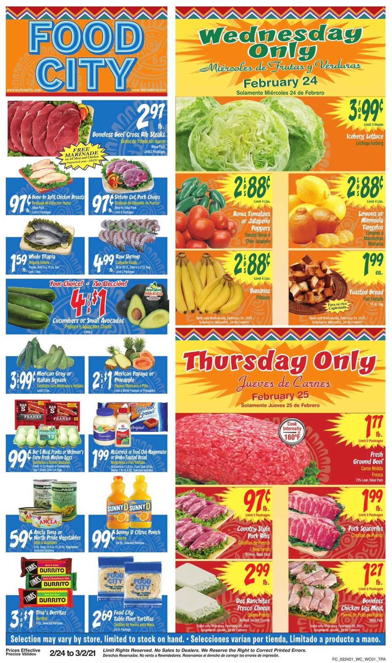 Food City Ad from 02/24/2021