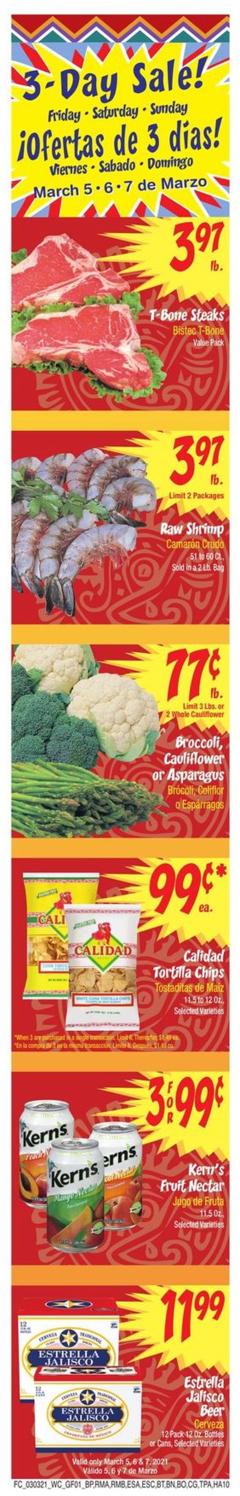 Food City Ad from 03/03/2021