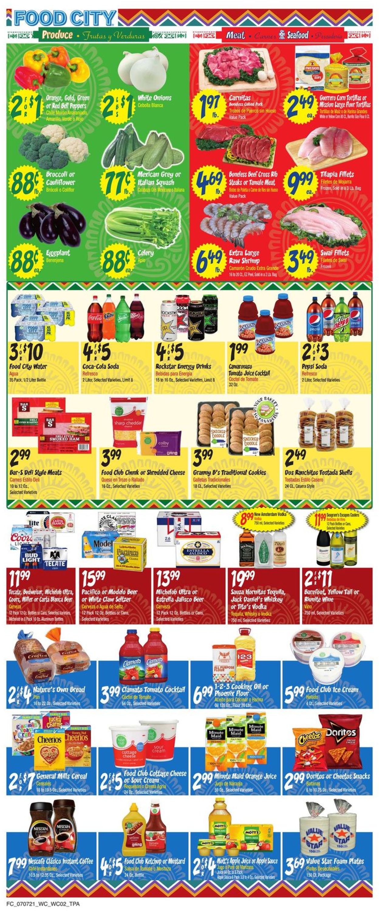 Food City Ad from 07/07/2021