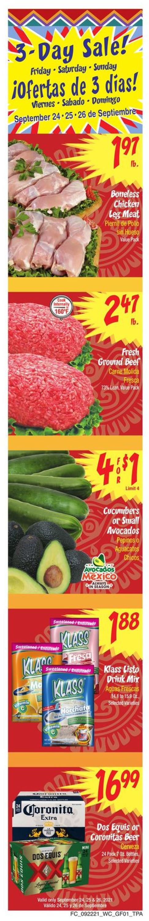 Food City Ad from 09/22/2021
