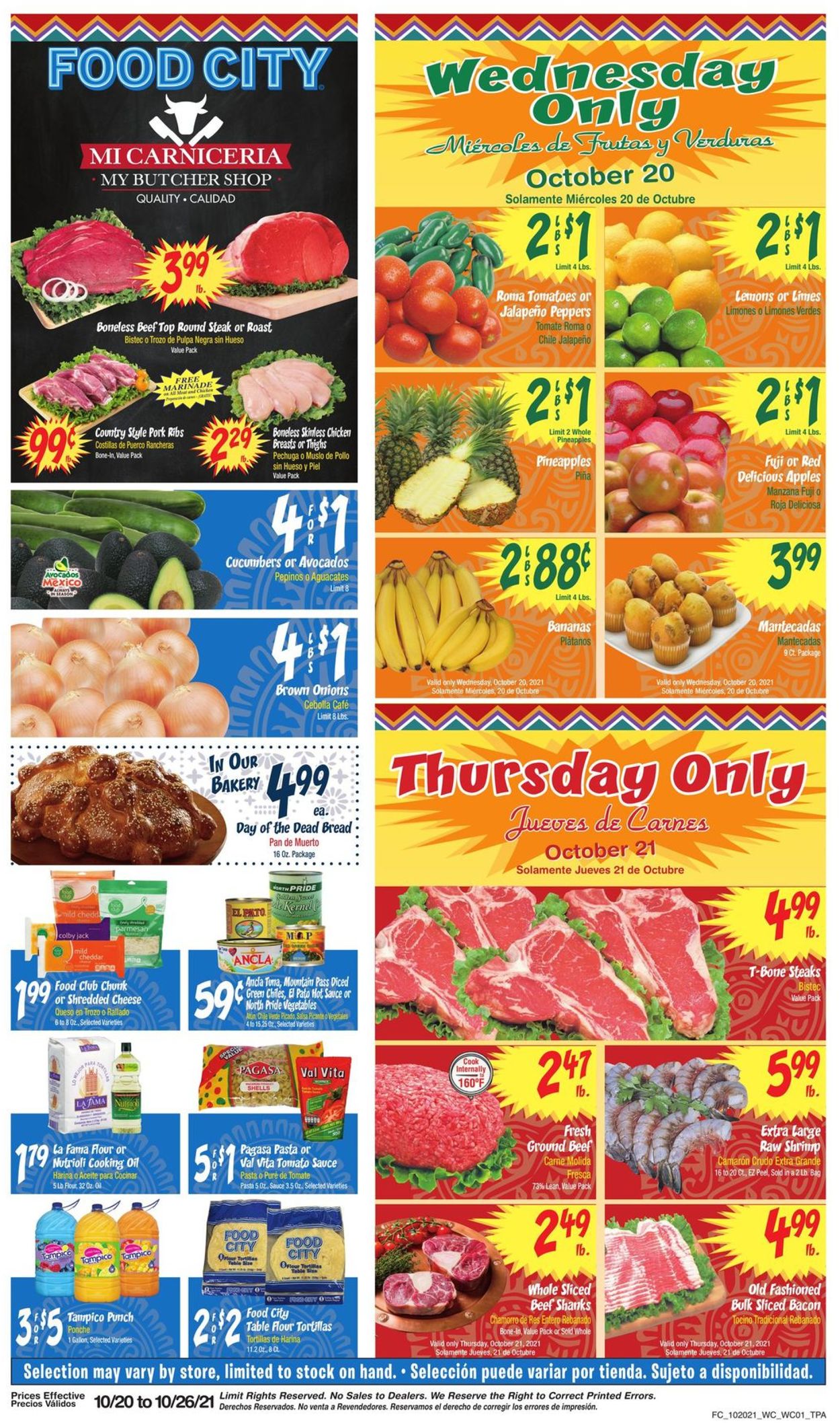 Food City Ad from 10/20/2021