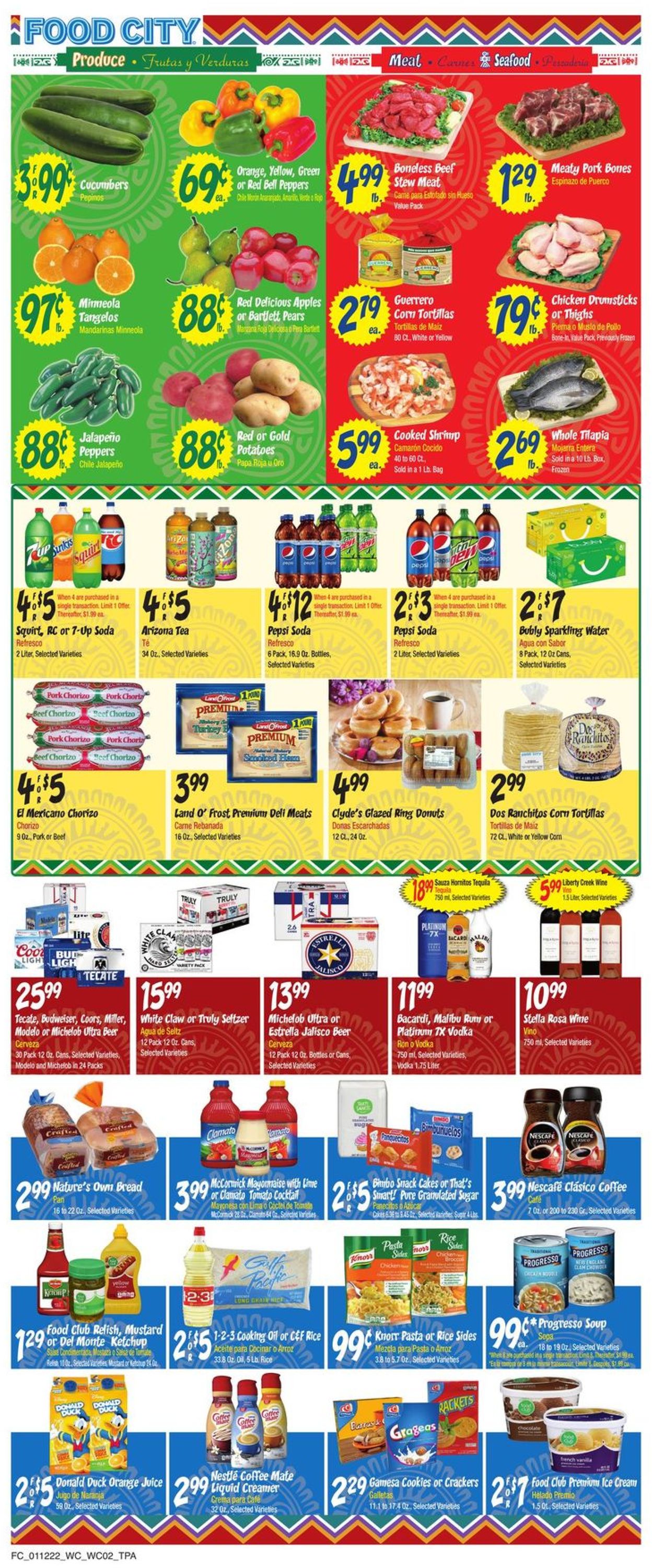 Food City Ad from 01/12/2022
