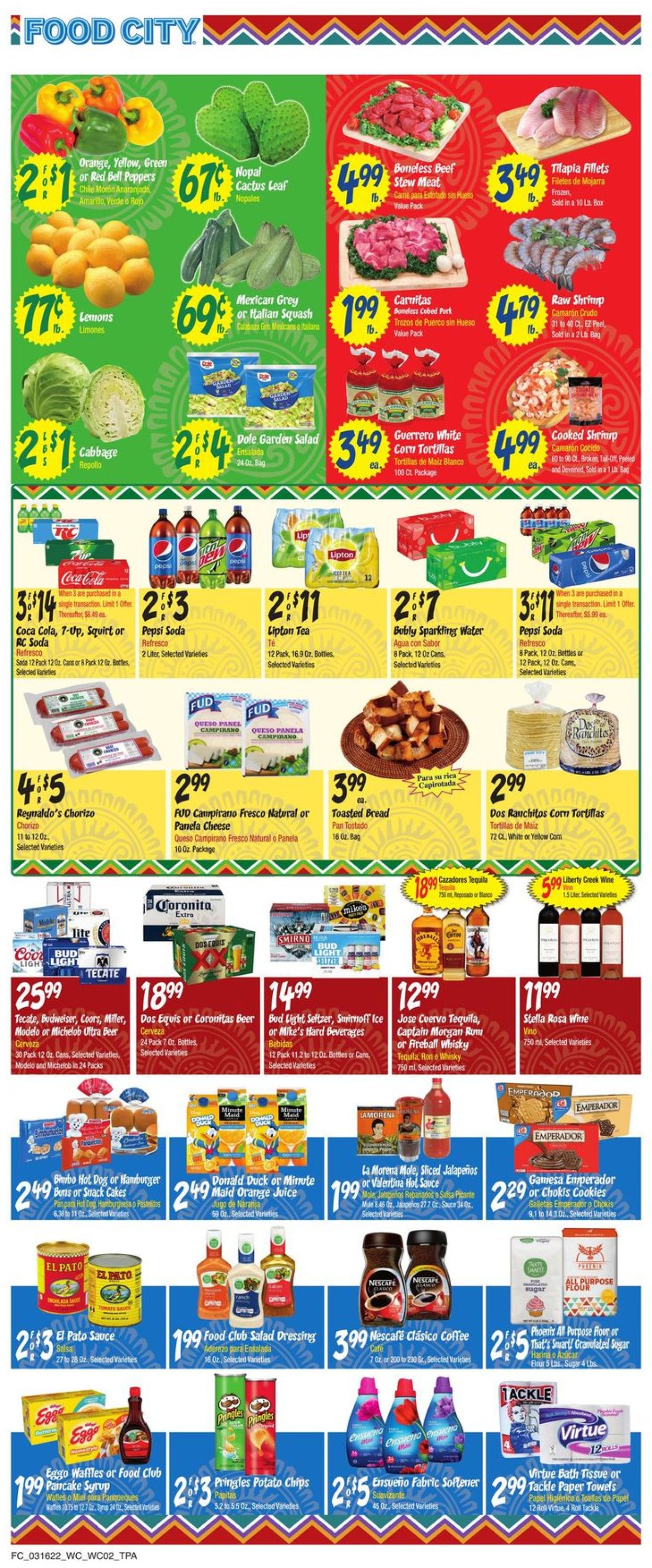 Food City Ad from 03/16/2022