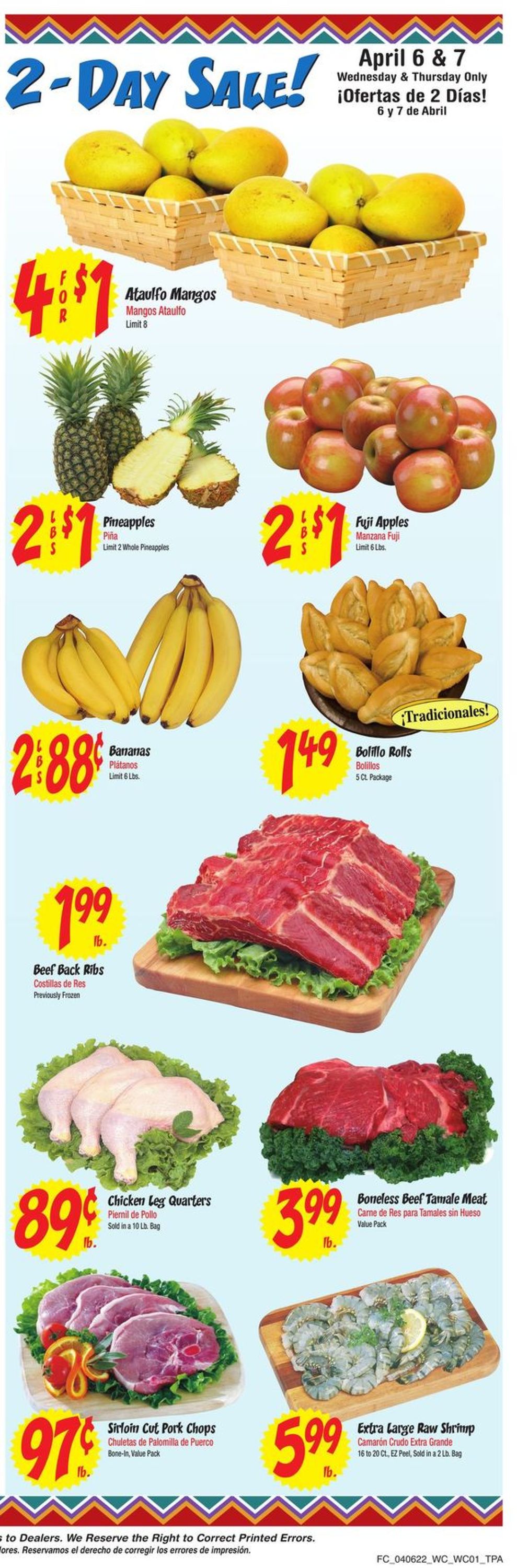 Food City Ad from 04/06/2022