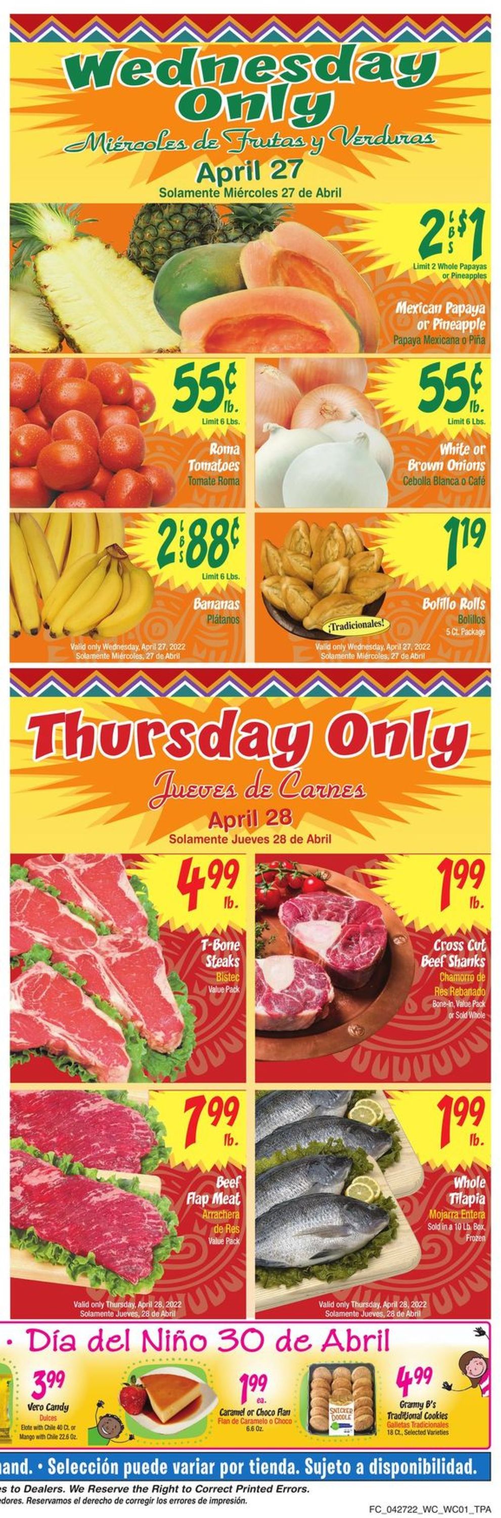 Food City Ad from 04/27/2022