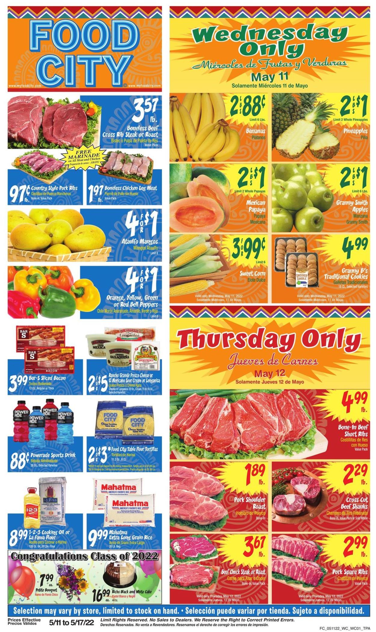 Food City Ad from 05/11/2022
