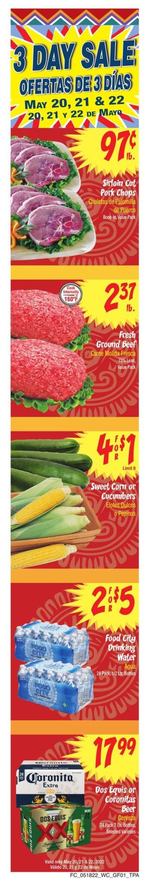 Food City Ad from 05/18/2022
