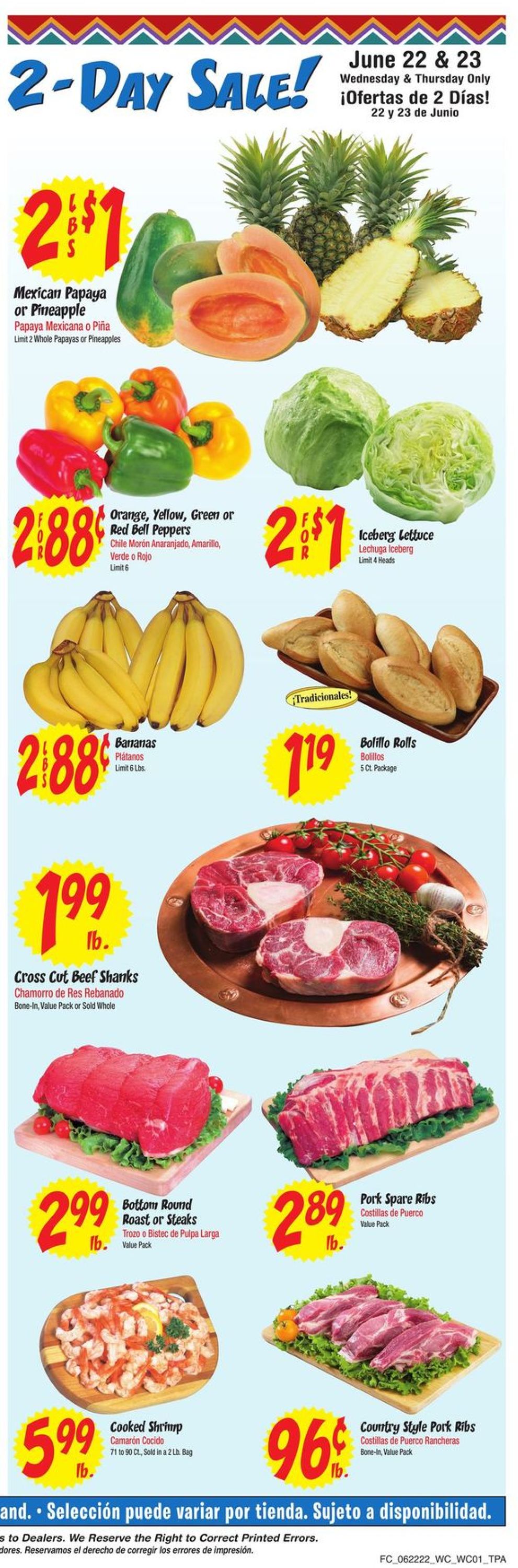 Food City Ad from 06/22/2022