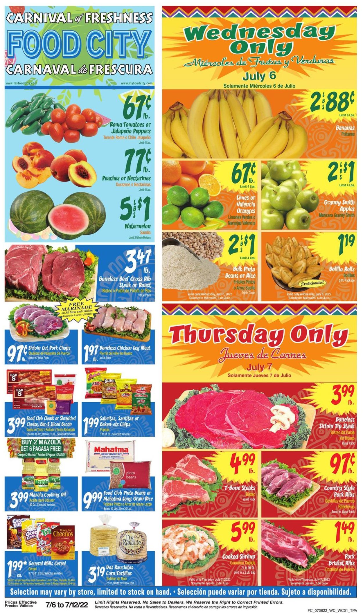 Food City Ad from 07/06/2022