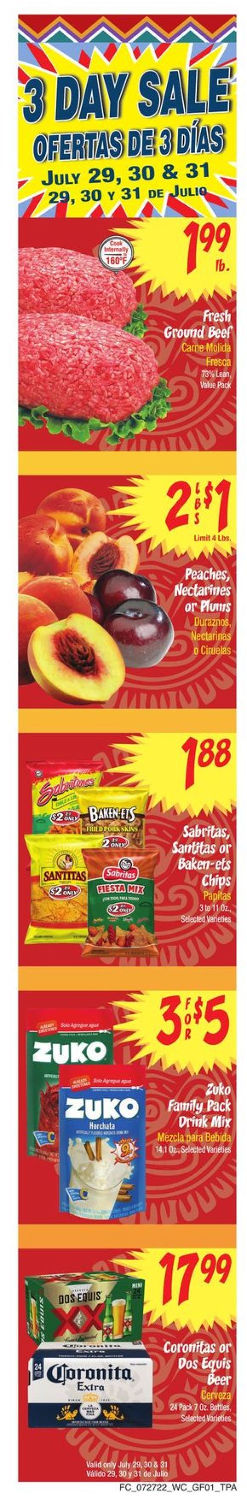 Food City Ad from 07/27/2022