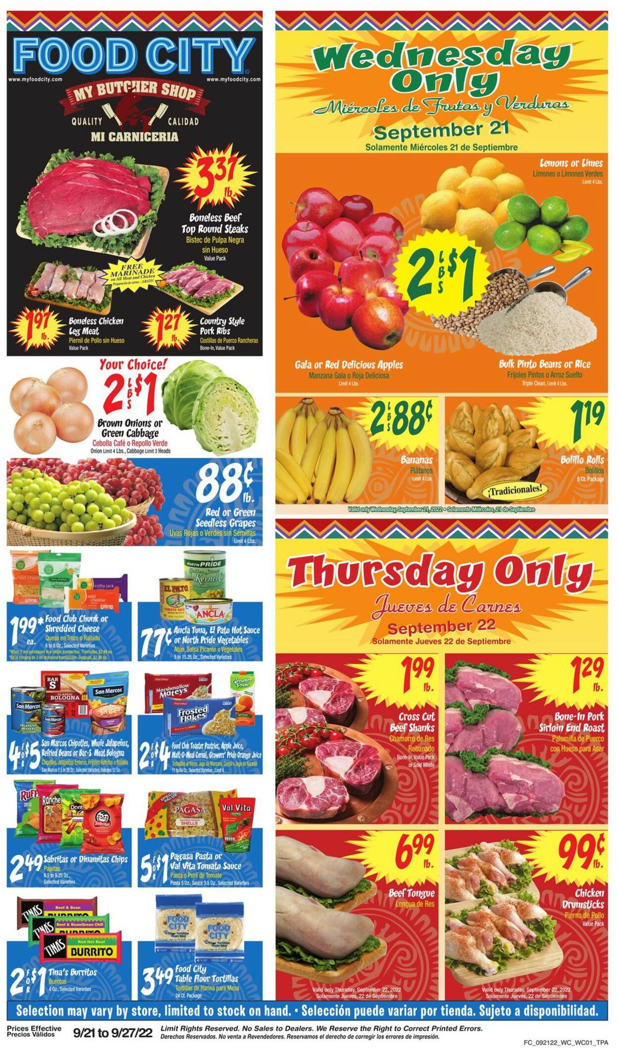 Food City Ad from 09/21/2022