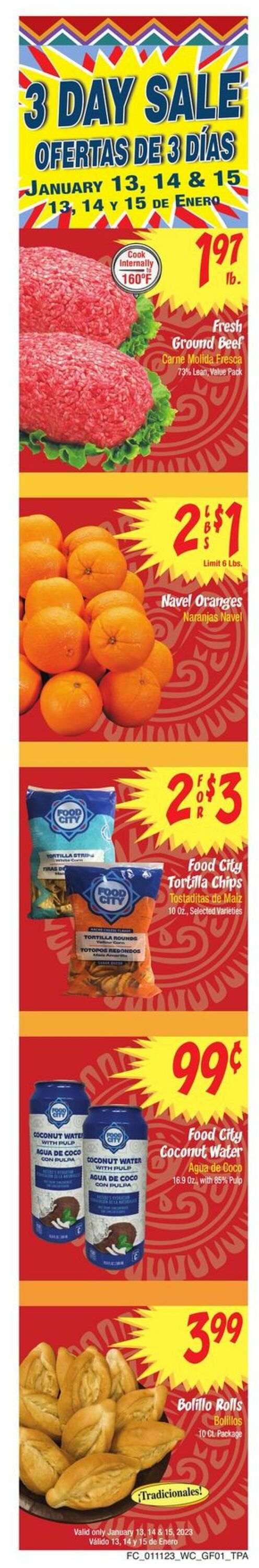 Food City Ad from 01/11/2023