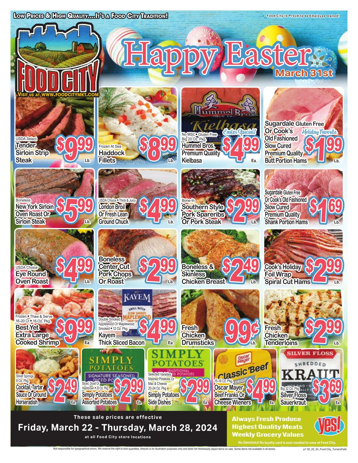 Food City Ad from 03/25/2024