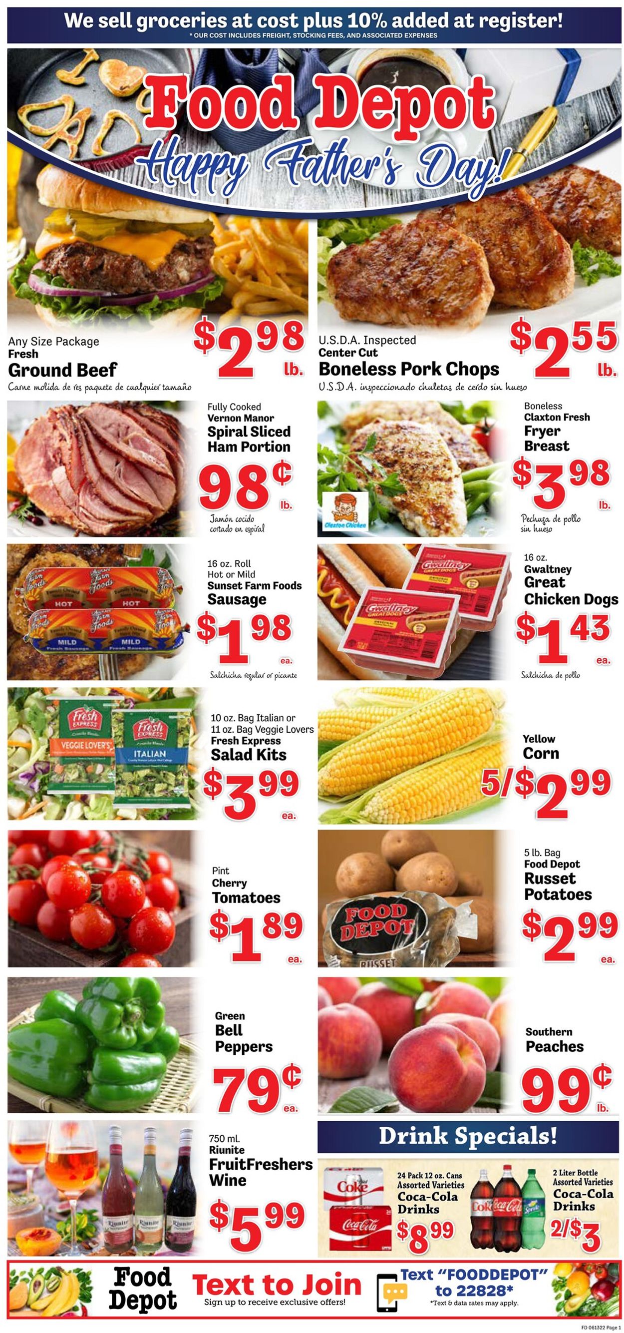 Food Depot Ad from 06/13/2022