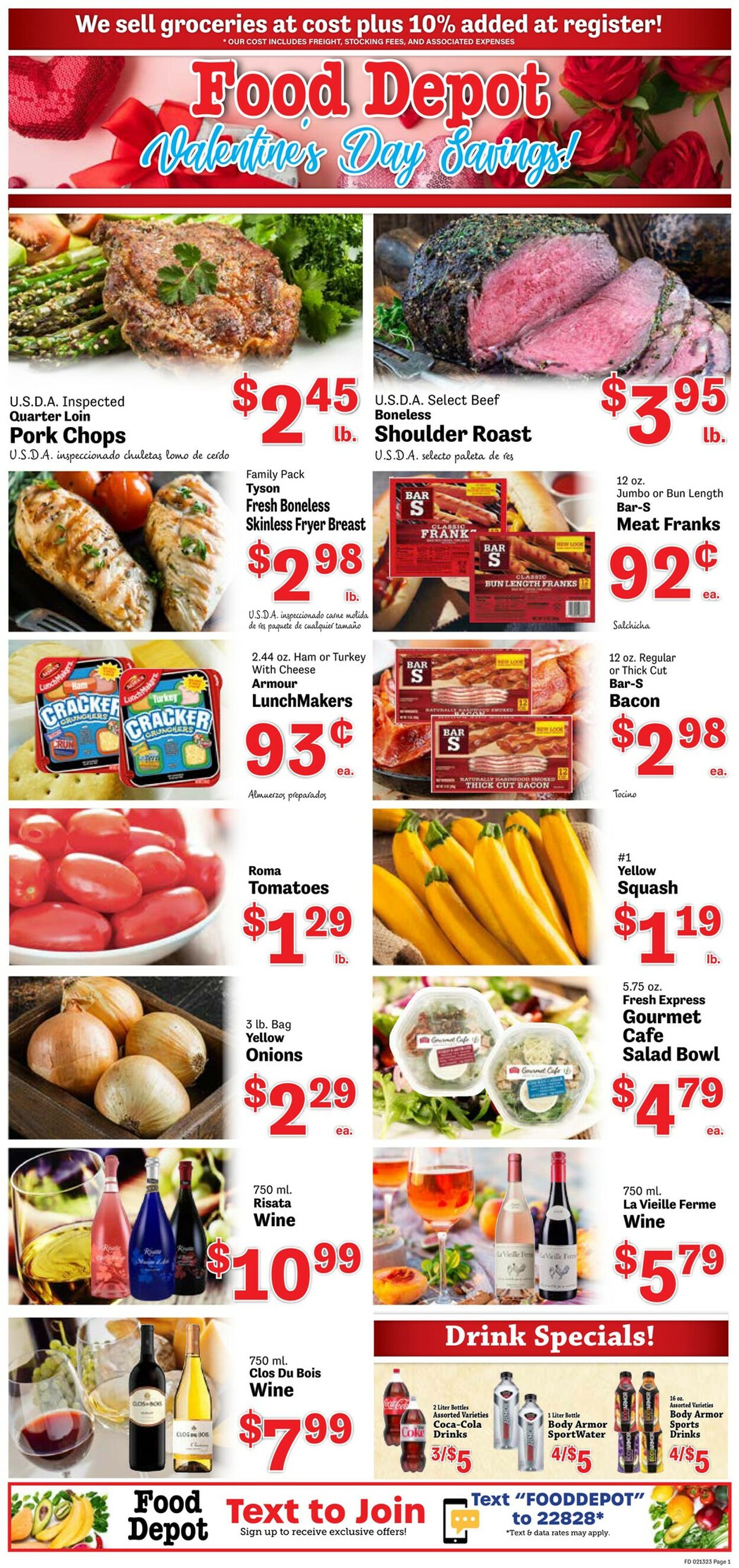 Food Depot Ad from 02/13/2023