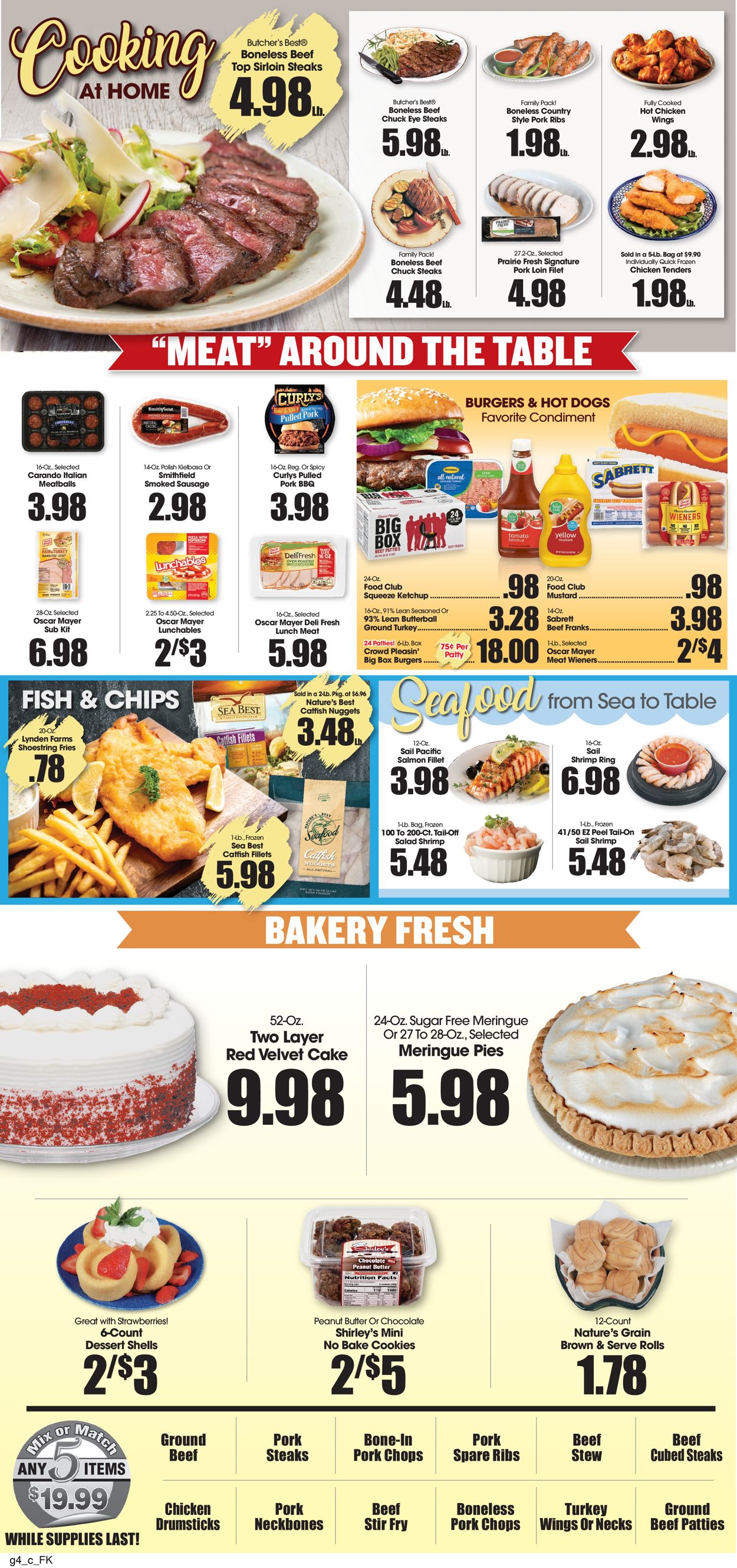 Food King Ad from 01/27/2021