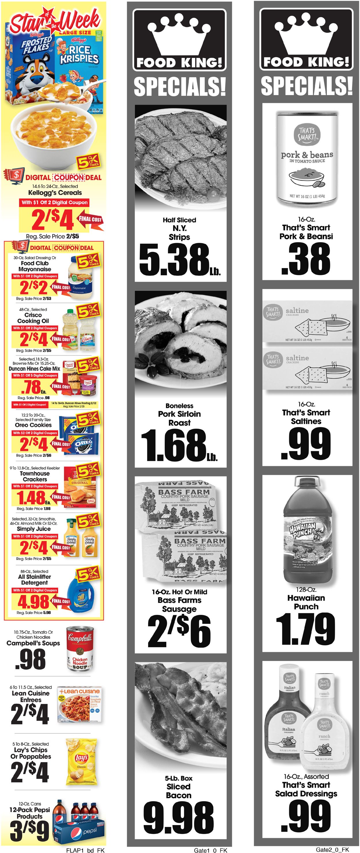 Food King Ad from 02/10/2021
