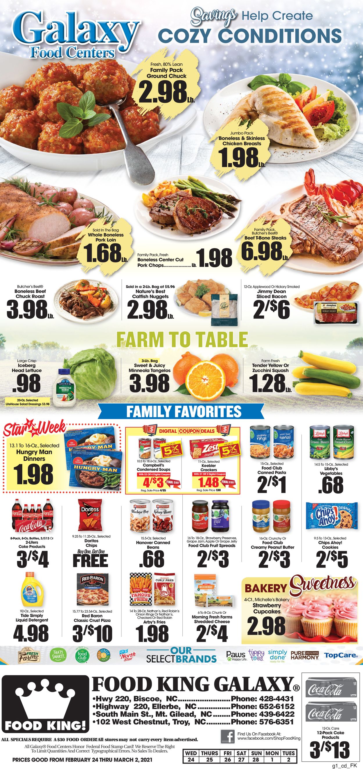 Food King Ad from 02/24/2021