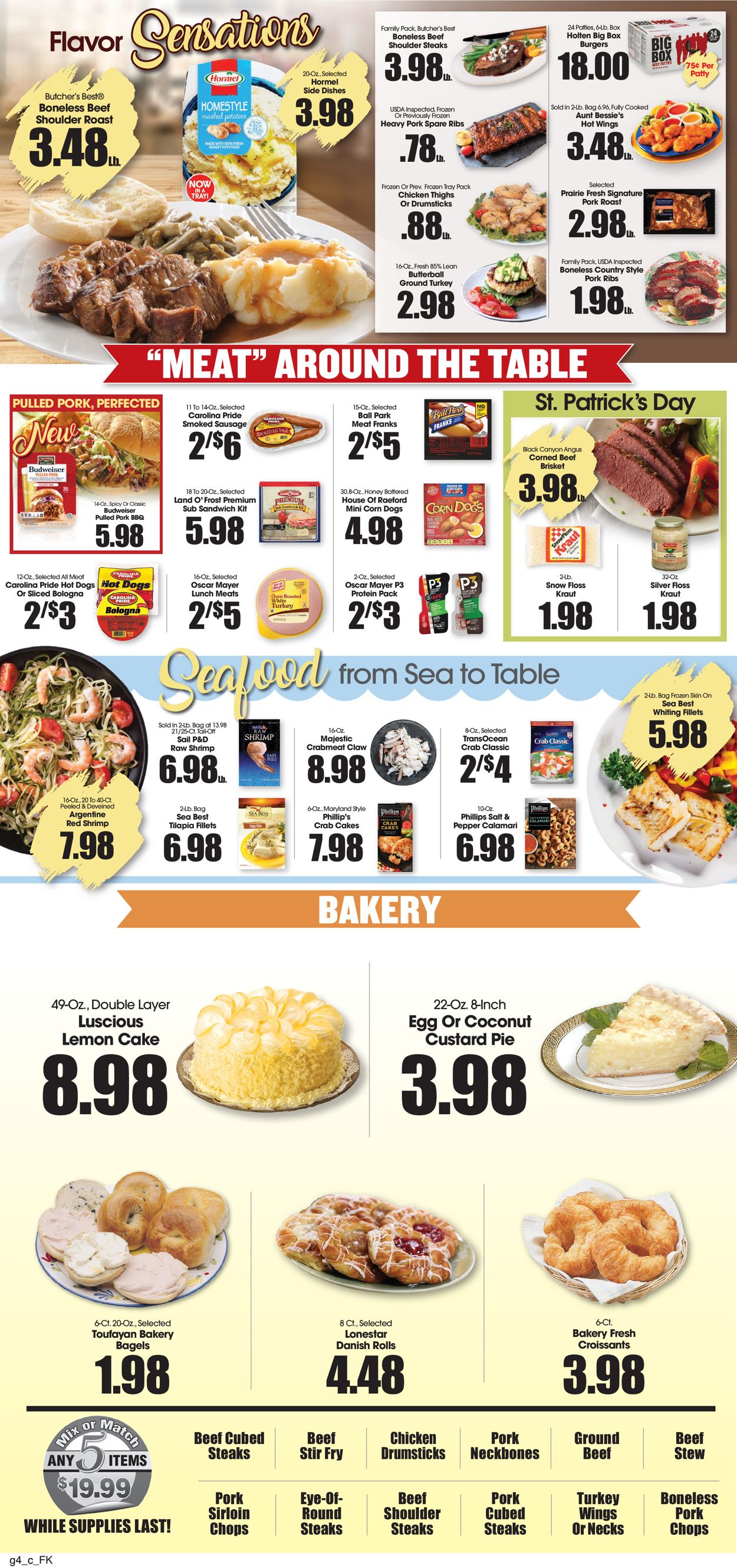 Food King Ad from 03/17/2021