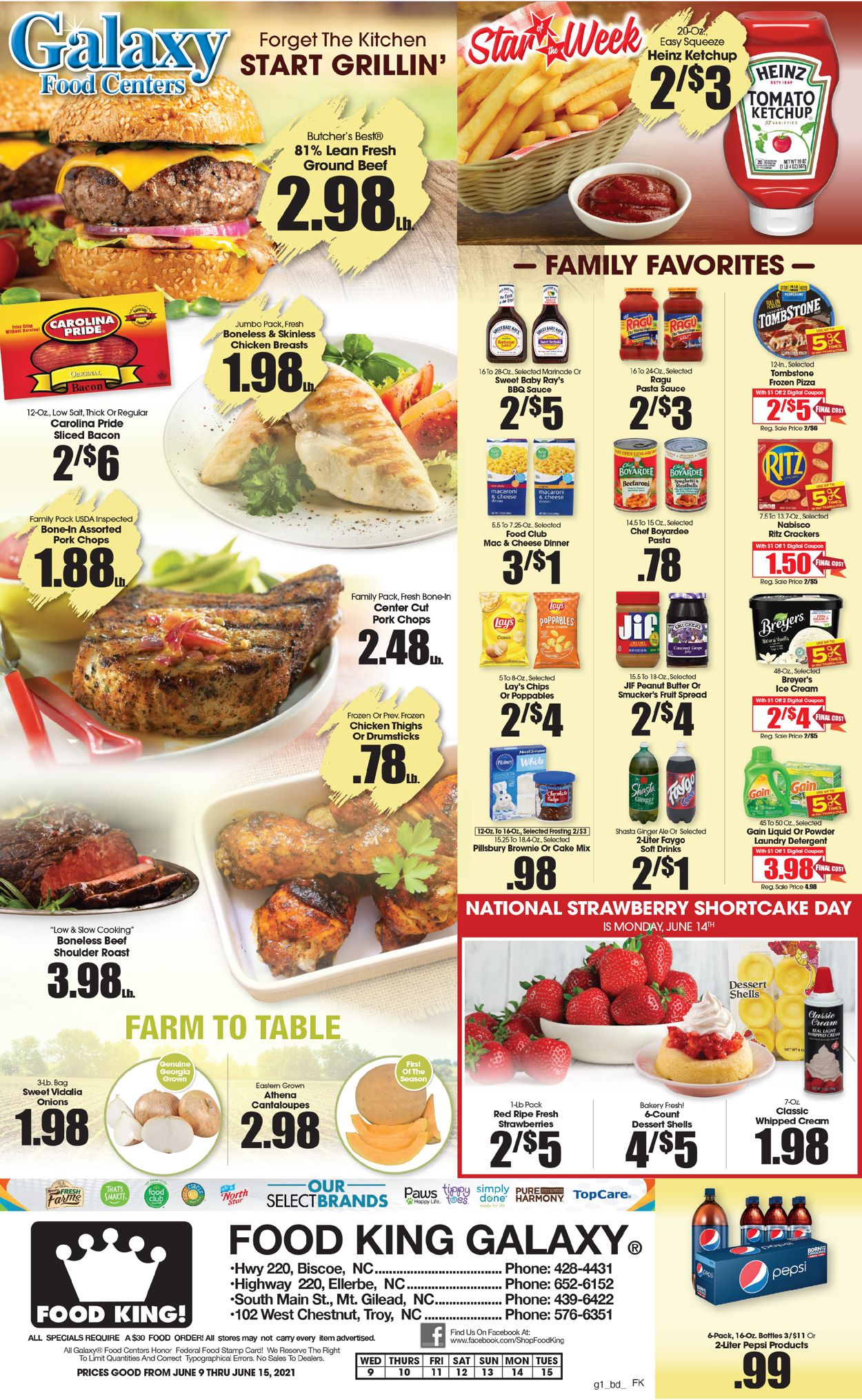 Food King Ad from 06/09/2021