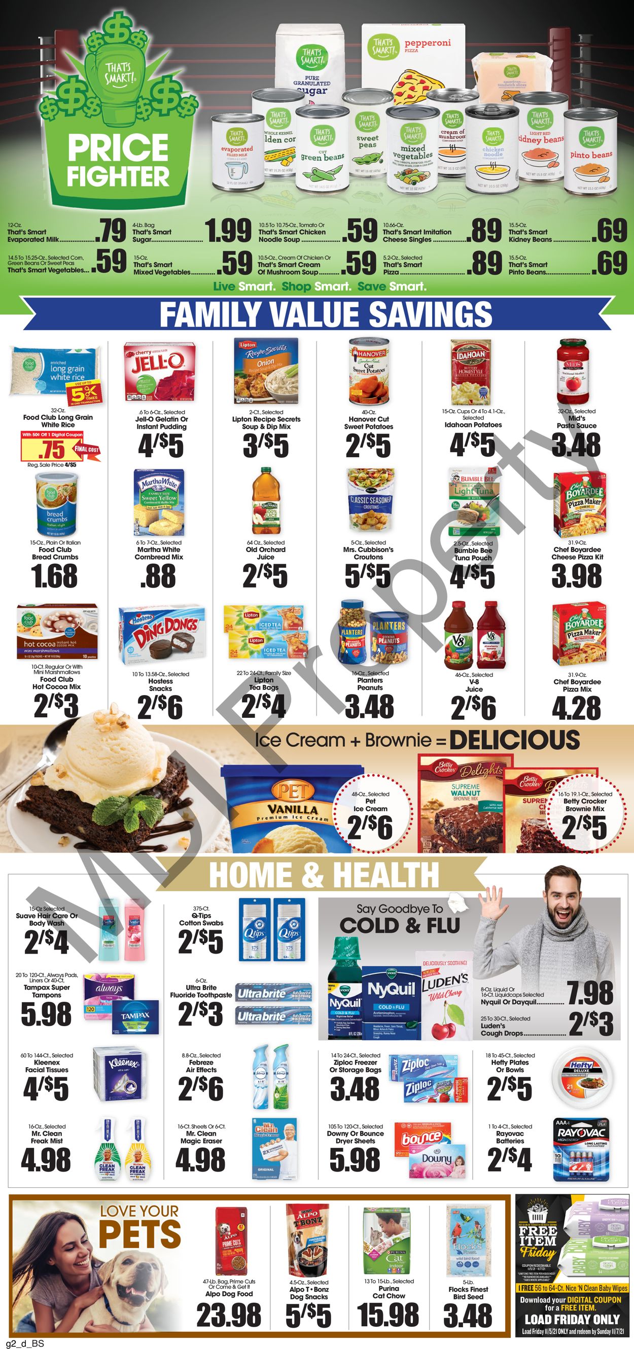 Food King Ad from 11/03/2021